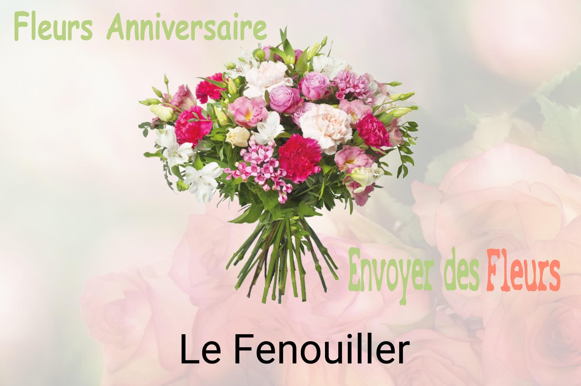 Bouquet de fleurs d’anniversaire livré à Le Fenouiller