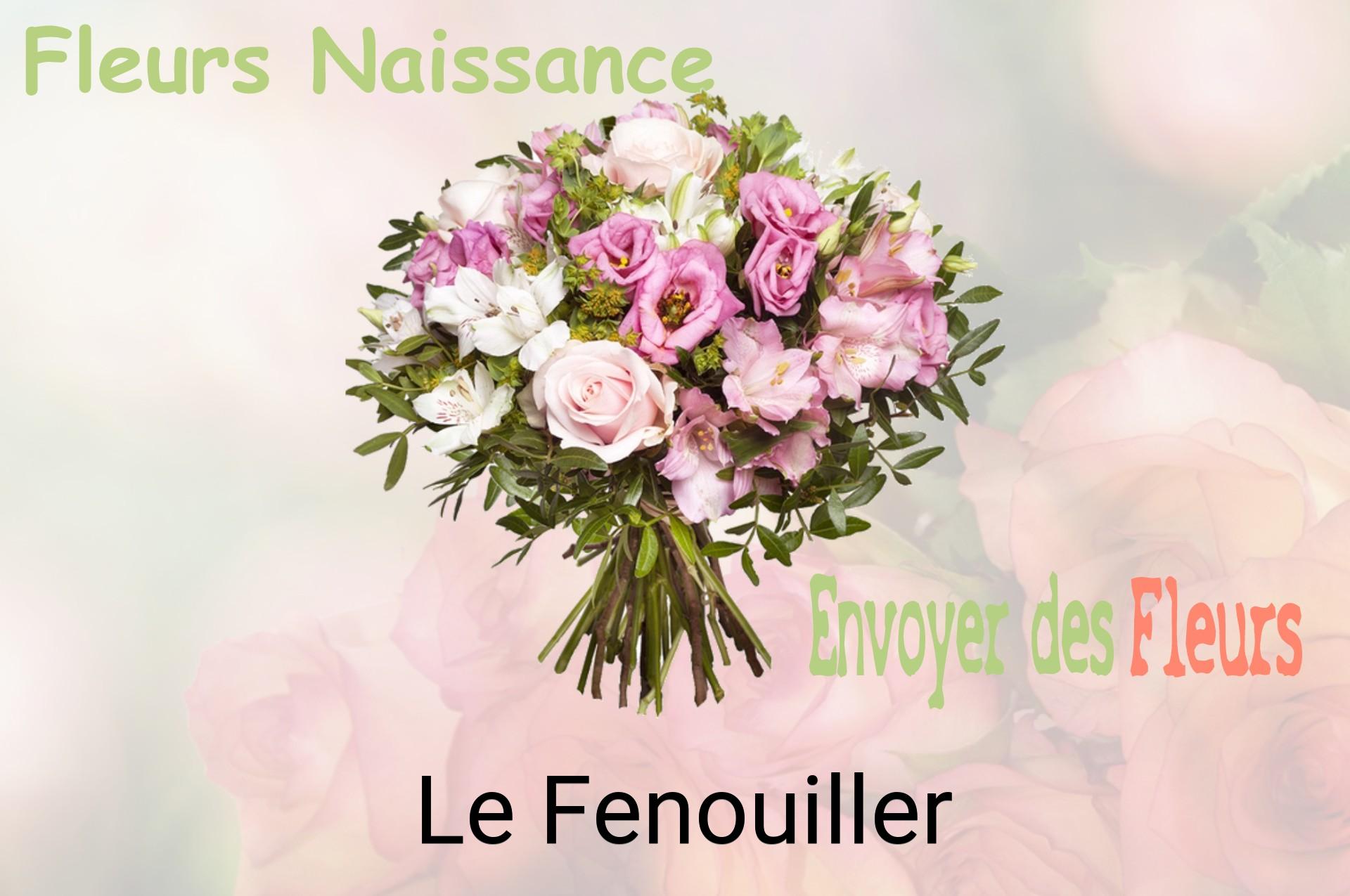 Bouquet de fleurs de naissance livré à Le Fenouiller
