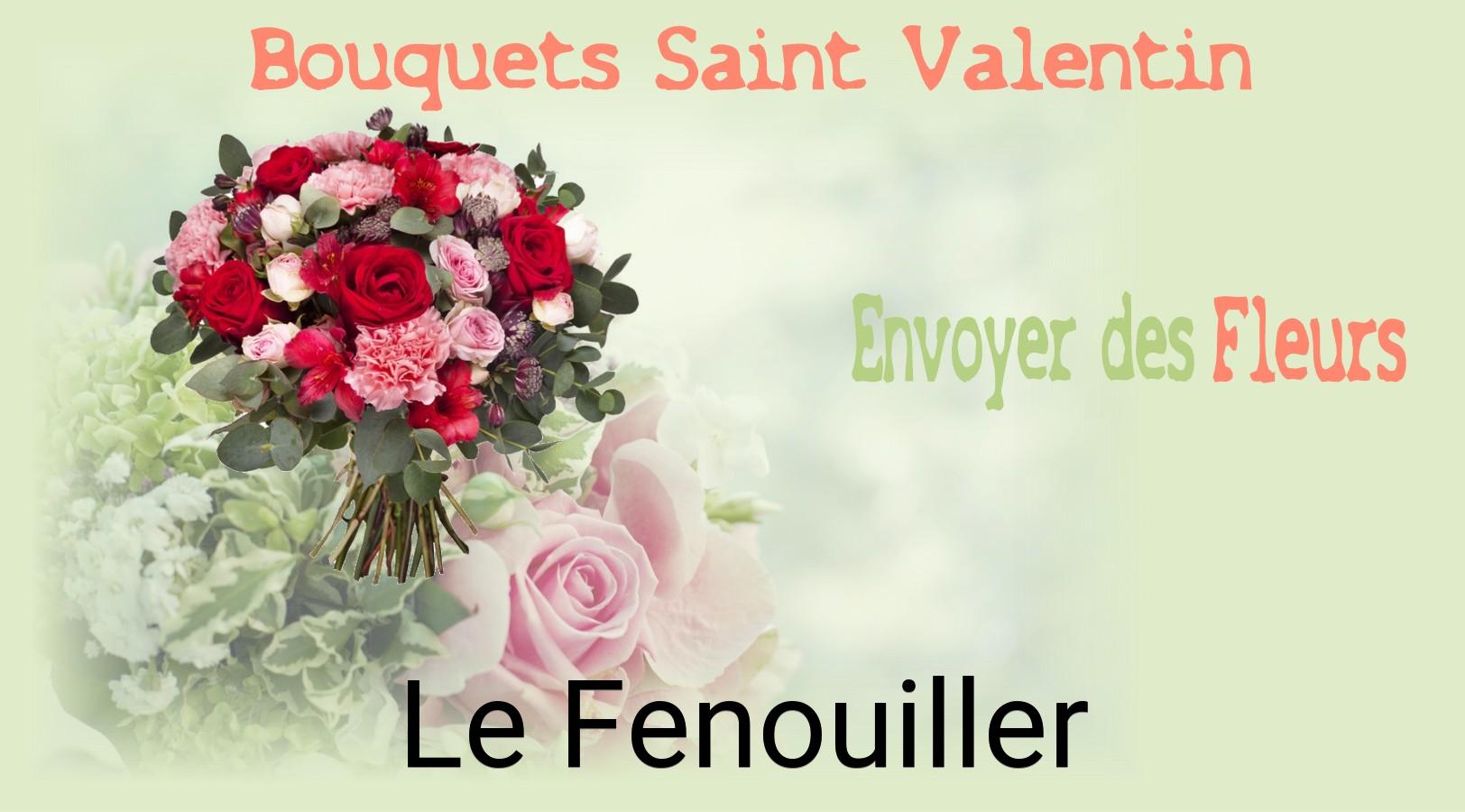 Roses de Saint-Valentin livrées à Le Fenouiller